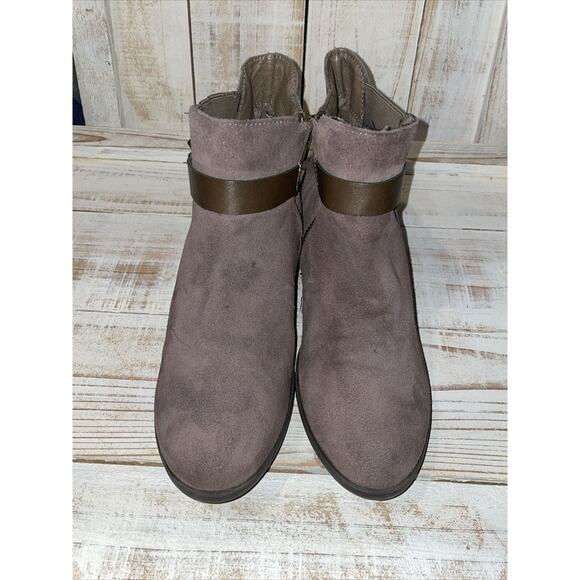 Steve madden Perrii Suede Ankle Booties Women's Shoe Size 7.5 M - Picture 3 of 7